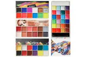 Children's Face Painting Pigments 20 Colors Oil-Based Water-Soluble Stage Makeup Cross-Border Stock