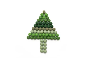 WhimsiColor Bliss Best Himalaya Handcrafted Vibrant Wool Felt Color Balls Customized Color Holiday Outdoor DIY Supplies Ramadan