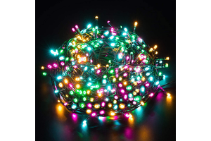 Northland 50m 500 Leds RGB LED Holiday Decorative Flashing Fairy Christmas Light 8 Twinkle Night Light with EU Plug for Sale