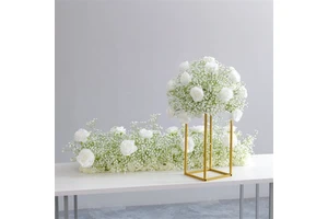 LFB2321 Large Party Silk Centerpiece Artificial Wedding Table Flowers for Event Decoration for Weddings and Other Occasions