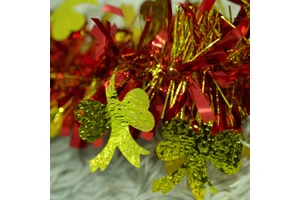 Highly Popular Colorful Christmas Tree Decorations Shiny Ornaments Wholesale Party Supplies