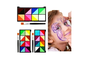 Best Selling Wholesale Cosplay Party Professional Colorful Water Based Body Face Paint Makeup for Children