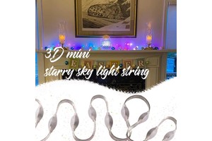 3D Mini Waterproof Ball Light Starry Sky Effect Light String DC5V