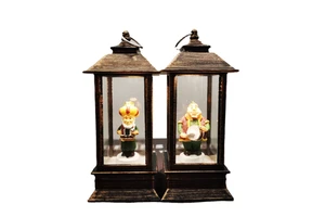 Home Decor LED Lantern for Ramadan & Eid Mubarak Islamic Festive & Party Supplies New Year & Thanksgiving Occasions