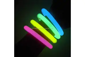 8 Inch Glow Stick Assorted 8 Color Neon Night Glow Stick Party Pack Birthday Favor
