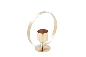 Promise Luxury Iron Indoor Event Table Decoration Customized Color Gold Flower Stand Wedding Party Centerpiece Multi-Use