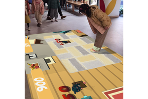 Interactive Projection Floor Games For Kids Play Ground, Sports, Shopping Mall Suitable For Any Ages Players