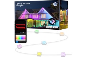 Hot Sale IP67 DC36V/12V Holiday Decoration Led Outdoor Point Lights Smart RGBW Permanent Christmas Lights