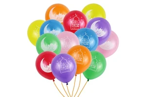 Islamic Muslim Ramadan Party Decoration Supplies Star Moon Ramadan Eid Mubarak Balloons