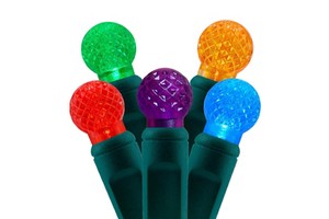 Commercial Grade G12 LED Christmas Lights Outdoor Waterproof Berry String Light for Wreath Xmas Tree Holiday Decoration