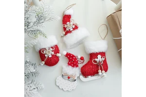Arbol De Navidads Christmas Felt Pendant for Party Home Decoration Christmas Pendant Ornaments for Tree