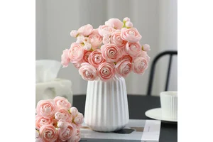 Artificial Flower Bouquet Bride Floral Table Centerpiece for Valentine's Day Wedding Decoration & Supplies