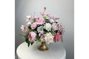 Customized Artificial Real Touch Wedding Tabletop Flower Ball Arrangements Chinese Decorative Table Centerpieces for Events
