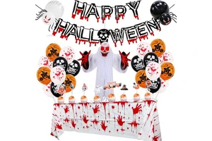2022 Balloons Decoration Halloween Party Inflatable Ghost Helium Balloons Halloween Decoration Party Balloons for Kids