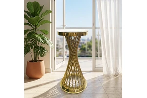 Modern Metal Dessert Table Wedding Party Disassembly Assembly Golden Flower Stand Decoration Props Ornaments New Arrival