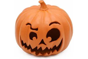 Halloween Party Decoration LED Pumpkin Hollowed Light Flame Retardant Paper Custom Printing Art Collectible for Halloween Eve