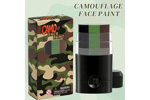 Hot Sale outdoor sweat proof face paint waterproof oil based Camo Face Paint Durable Green Body Decor for Adults & Enthusiasts