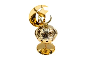 Beautiful Luxurious Metal Ramadan Decoration Item Multi Color Durable Reusable Portable Indoor Use Handmade New Arrival