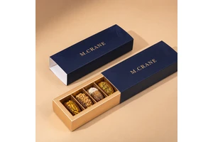 Manufacturer Ramadan Chocolate Date Packaging Sliding Drawer Food Box Date Custom Logo Box Dates Packaging Boxes