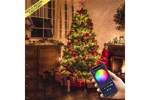 Smart Christmas Lights LED Luces De Navidad Inteligentes Natal Noel Fairy String Light for Home Bedroom Smart Christmas Lights