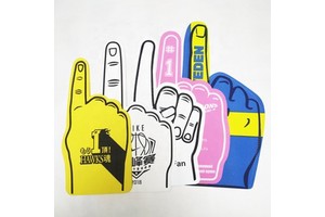 Custom Eco-Friendly EVA Cheerleader Clapping Hands Colorful Party Supplies for Stadium Cheering Football Events Victory