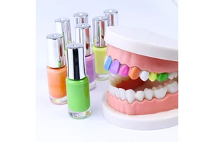 GP Halloween Party Cosplay Waterproof Temporary Tooth Paint Polish Multi-Purpose Teeth Whitening Accessories For Special Makeup