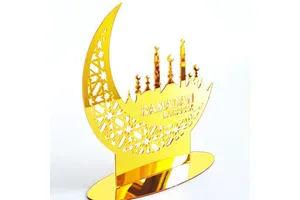 Factory Wholesale Ramadan Decorations Mubarak Table Decor and Advent Calendar Countdown for Home Ramadan Supplies