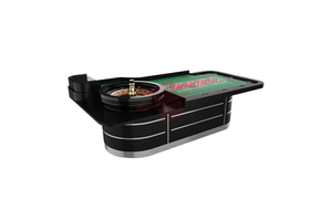 MG Factory Wholesale Casino Professional Roulette Table Luxury Roulette Wheel Table Single 0 Or Double 00