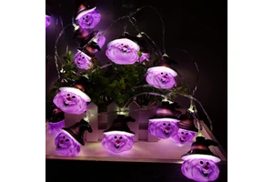 New Halloween Horror Decorative Light String Pumpkin and Skull Ghost Mix & Match for Party Lighting