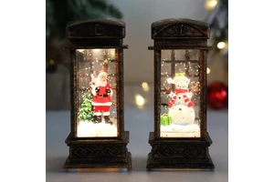 Wholesale Christmas Lantern Light Merry Christmas Decorations for Home Christmas Tree Ornaments Xmas Gifts New Year 2023