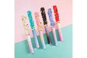 Pastel Confetti Cannons for Weddings Hand Twist Paper Party Poppers for Bridal Shower Bachelorette Engagement Party Favors
