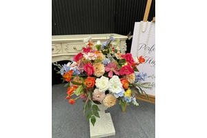 FB-RR13 Wedding Centerpieces Table Decorations Artificial Flowers Decor Wedding Party Event Decoration Photographic Background