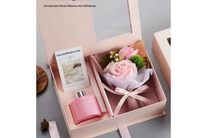 Handmade Alcohol Free Aromatherapy Gift Set Rectangle Luxury Boxed Shentu Souvenir Mother's Day Birthday Wholesale Gifting Lasts