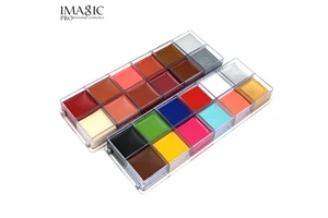 IMAGIC Vegan Waterproof Face Paint Body Painting High Pigment Non-Toxic Cruelty-Free 12 Natural Colors in Stock Economical Price