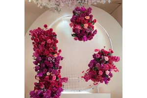 SPR Hot Sale DIY Decorative Artificial Bridal Bouquet Wedding Events Party Centerpiece Wedding Flower Ball Runner Table Flower
