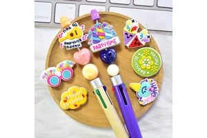Wholesale Customized Design Colorful Birthday Party DIY Focal Beads Fancy Beads