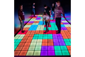 New Generation Interactive Tile Pixel Xl Room Game Led Floor For Playground