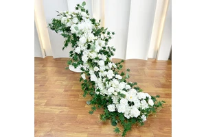 Artificial Long Table Flower Arrangement Wedding Centerpieces for Hotel Banquet Party Table Decor