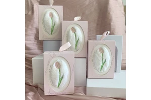 Wholesale Wedding Party Favors Towel With Gift Package Coral Fleece Face Towels Wedding Gift Box with Hand Gift Activity Return