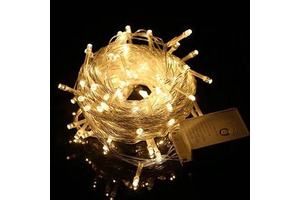 3m20 LEDs Fairy String Lighting Outdoor Holiday Christmas Indoor Tree Decor Plug Warm White PVC Wire Twinkle Curtain IP20