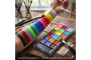 Wholesale Halloween Professional Non Toxic Private Label 20-Color Face Paint Body Painting Oil Paint Palette