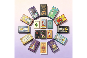 43+ Sku English Version Tarot Deck Oracle Cards Party Supplies Board Game Tarot Cards
