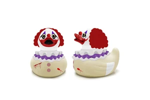 Festival Gift Halloween Decoration Bathing Toy Halloween Clown Duck