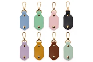 Custom DIY Funny Leather Photo Keychain Eco-Friendly Wedding Photo Frame Key Hanger & Detachable Design