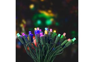 Holiday Decoration Lights Wide Angle Led Light Strings Led Christmas Tree Outdoor Indoor Decor Lighting Strings