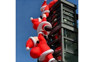 New Design Climbing Santa Claus Figures-Three Models Christmas Holiday Decoration