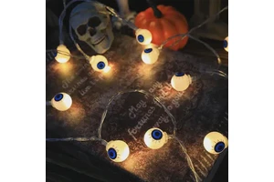 Carnival Supplies LED String Lights Window Wall Yard Decorating Halloween Party Pumpkin Lamp