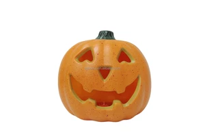 Front Yard Halloween Decor Waterproof Plastic Pumpkin Lantern for Halloween Indoor Outdoor Decoration
