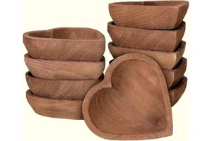 Custom Heart Shaped Dough Wood Candle Hand Carved Decorative Candle For Wooden Candle Holder And Rustic Wooden Candle Holder