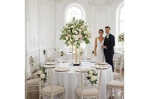GNW Flower Arrange Bouquet Wedding Decoration Ball Colorfast Artificial Flowers Table Centerpiece Ball Events Decorating